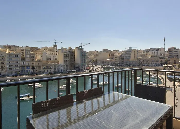 Spinola Court - Stunning Seaview Apartment & Penthouse On Spinola Bay By Shortletsmalta Saint Julian's