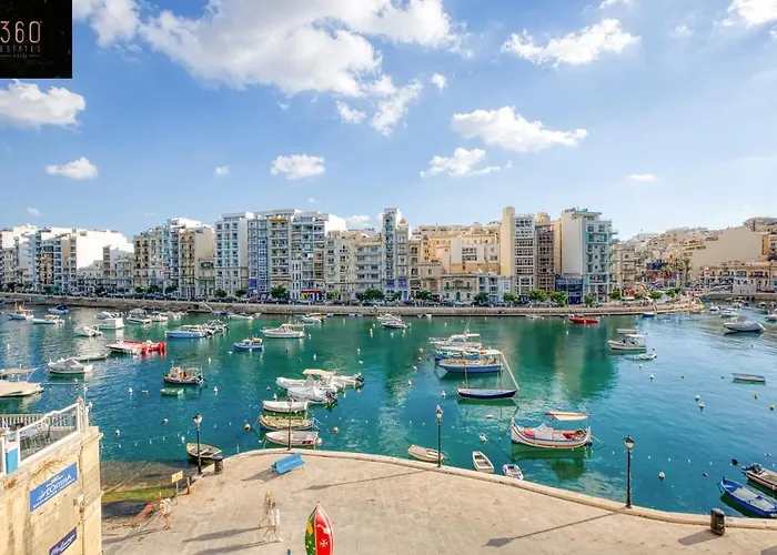 Centre Of St Juliana, Seafront - With Wifi & Ac By 360 Estates Apartment Saint Julian's