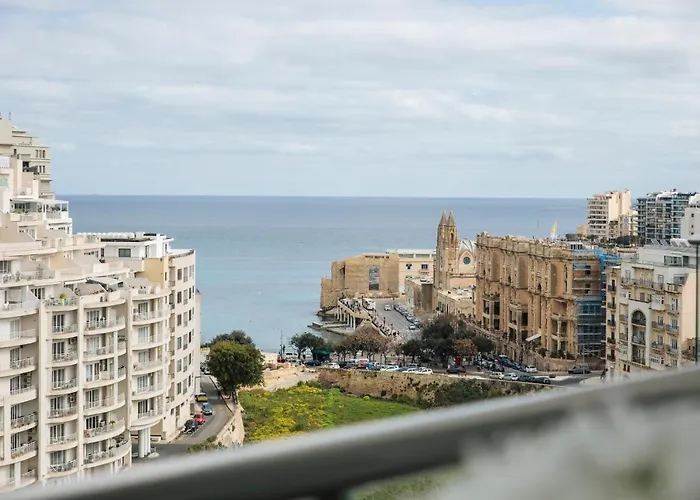 Sea View Apartment 2 Bedrooms 2 Bathrooms, 2 Minutes Away From The Sea Saint Julian's
