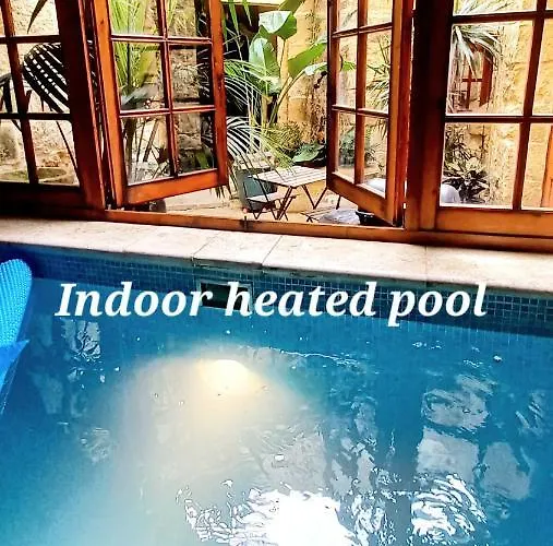 Il Mithna Farmhouse With Indoor Heated Jacuzzi Pool Gharb 