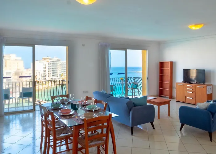 Unique Seaview Apartments And Penthouse In Central St Julians Saint Julian's