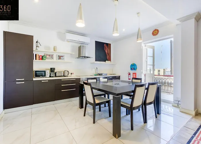A 1Br Stylish, Fully Equipped Home In The Capital By 360 Estates Valletta