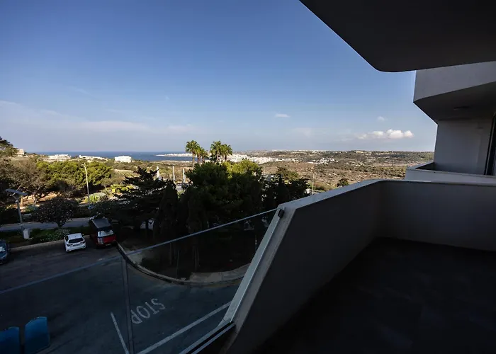 2-Bed Apartment In Mellieha With Sea And Country View