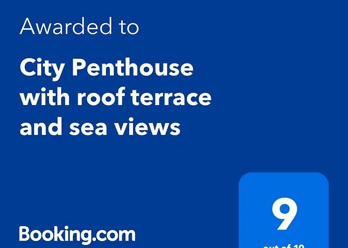 Pet friendly City Penthouse With Roof Terrace And Sea Views Valletta
